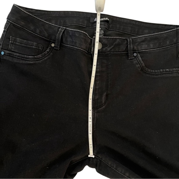 d. jeans Black Denim Skinny Jeans, size 14 - Picture 5 of 10